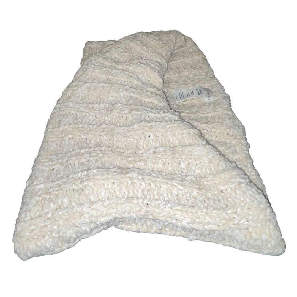 Peace & Pearls Chenille Infinity Scarf - Picture 8 of 8
